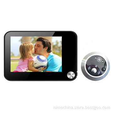 3.5" Digital Door Viewer with Motion Detection